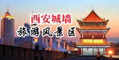 糙逼的声音视频中国陕西-西安城墙旅游风景区